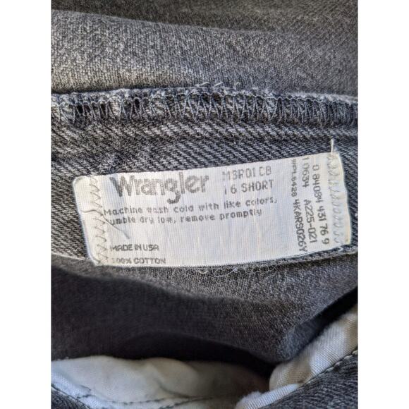 Vintage Wrangler High Rise Mom Jeans Womens Size 16 Short MSR01-CB Made In USA - Picture 4 of 9